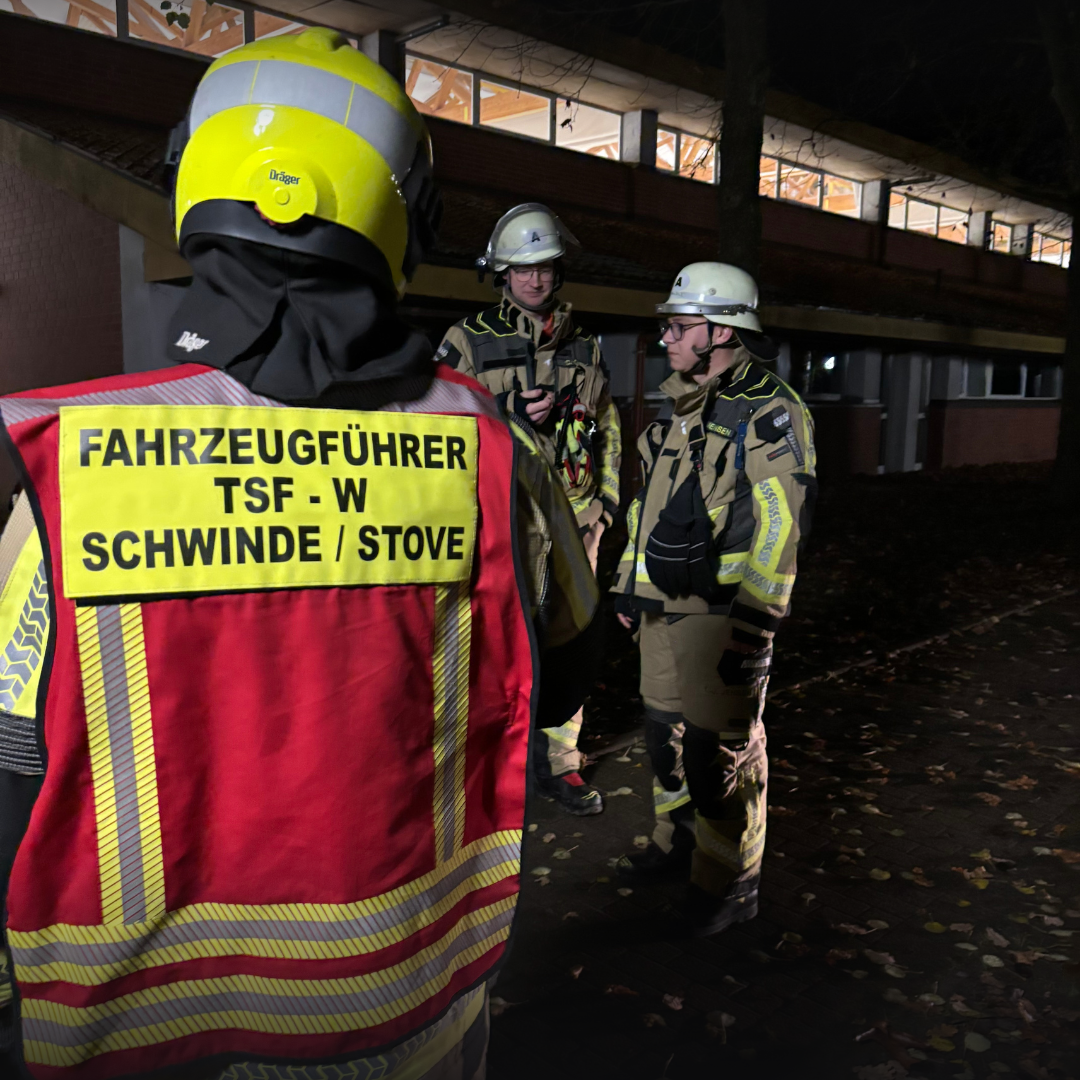 Gruppenführer des TSF-W Schwinde-Stove
