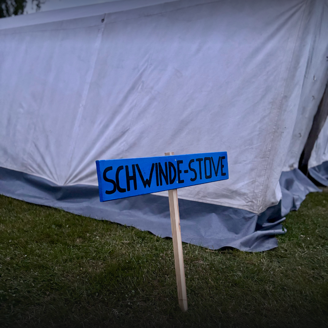 Zelt der Kinderfeuerwehr Schwinde-Stove