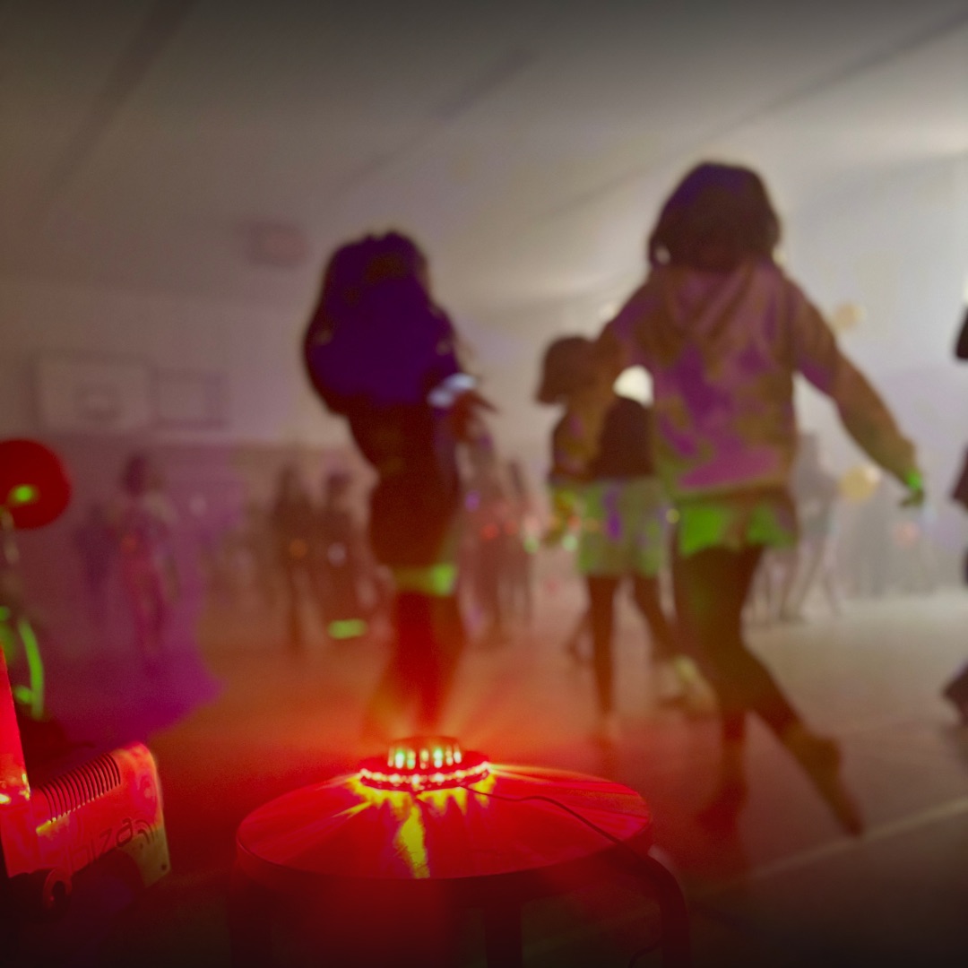 Kinderdisco beim Kinderfeuerwehrzeltlager