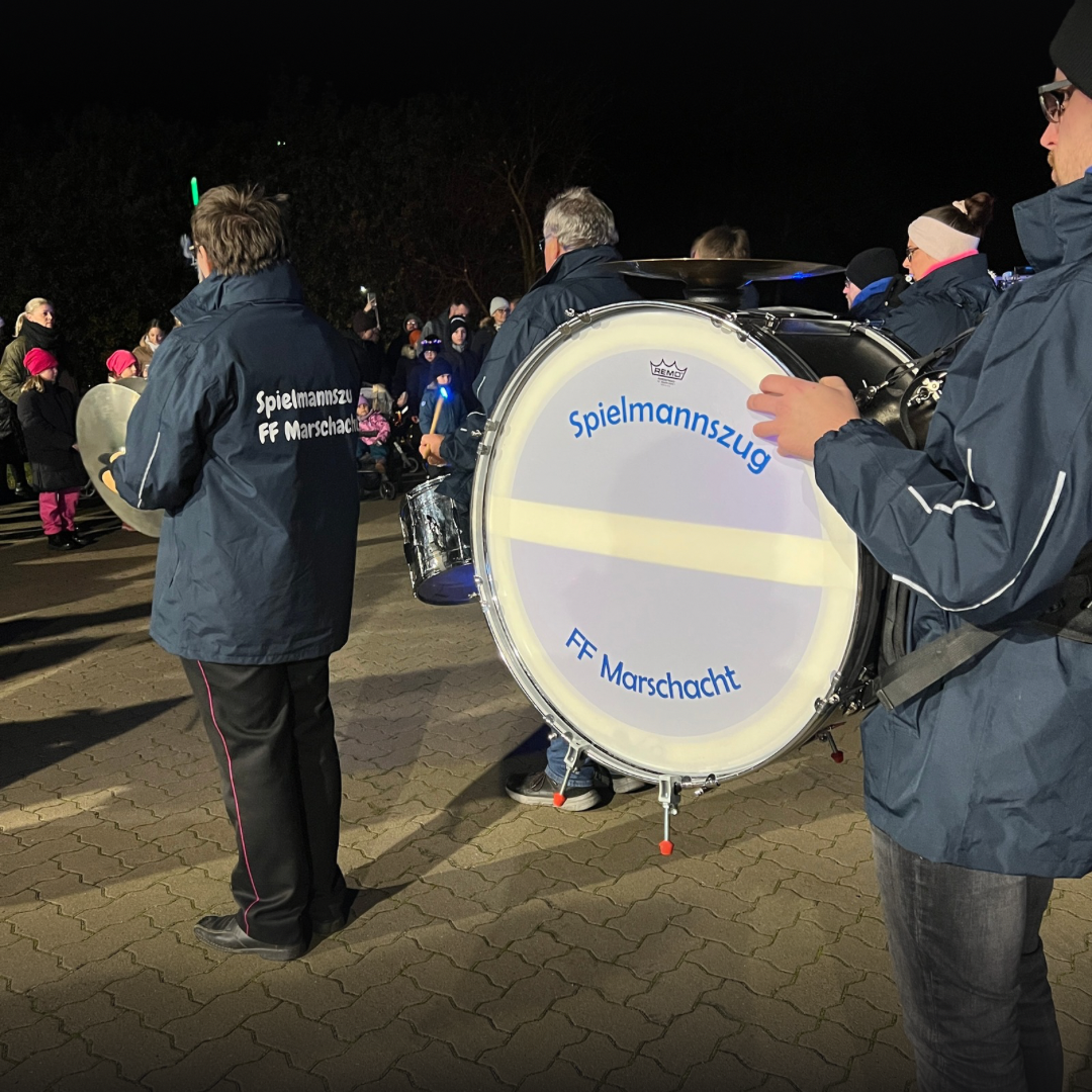 Der Spielmannszug der Feuerwehr Marschacht