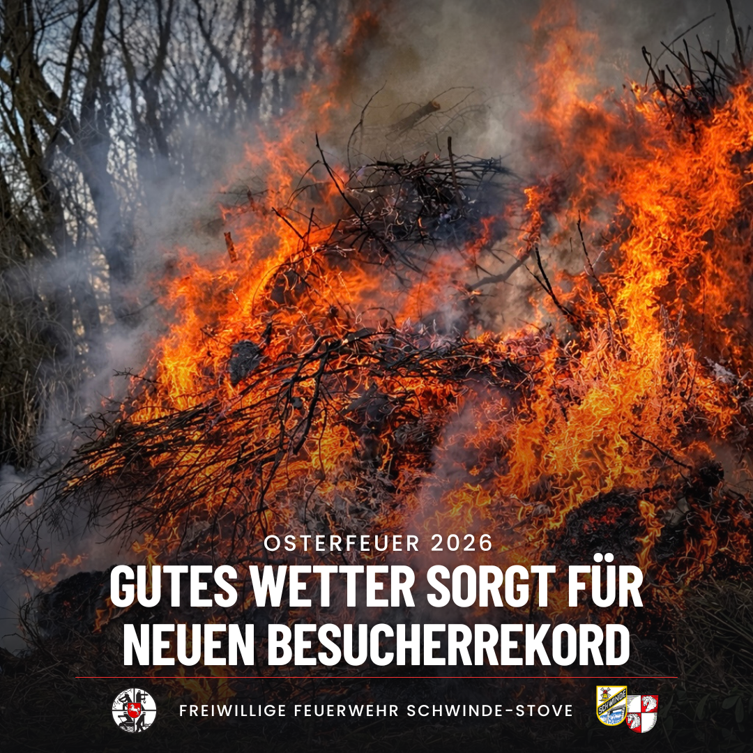 Osterfeuer 2026 in Schwinde