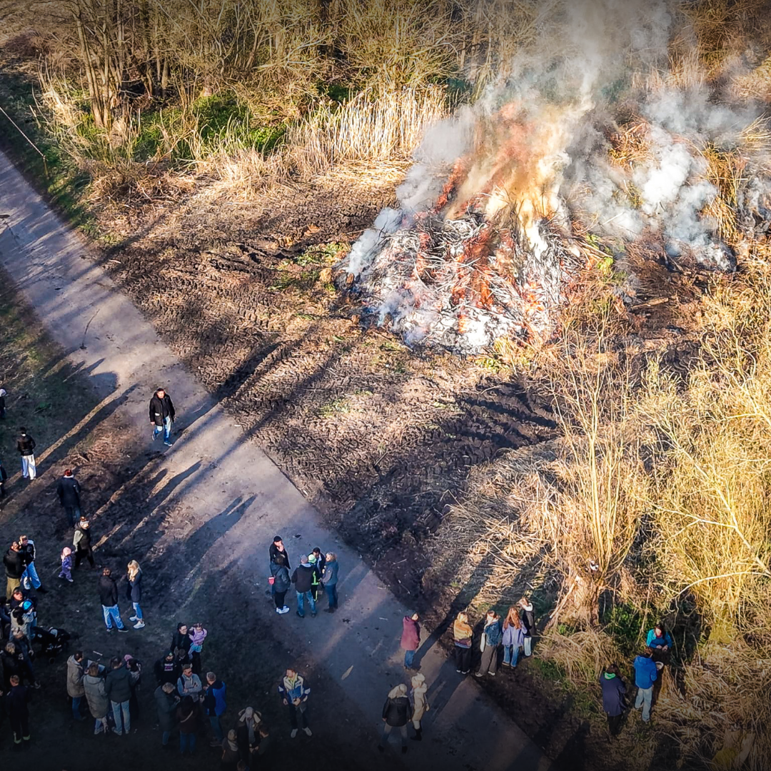Osterfeuer 2026 in Schwinde