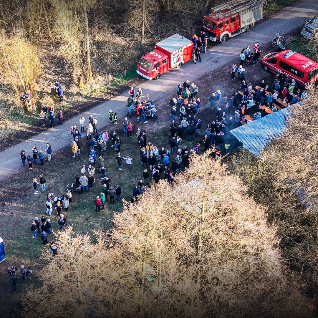 Osterfeuer 2026 in Schwinde