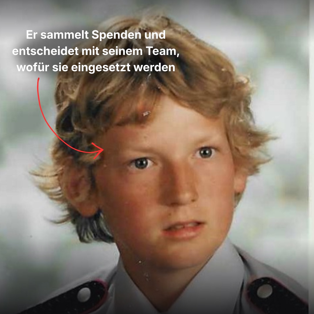 Fördervereinsvorstand Holger Kloodt früher