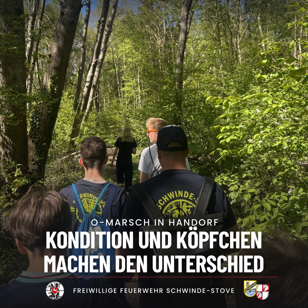 Kinder beim O-Marsch Handorf