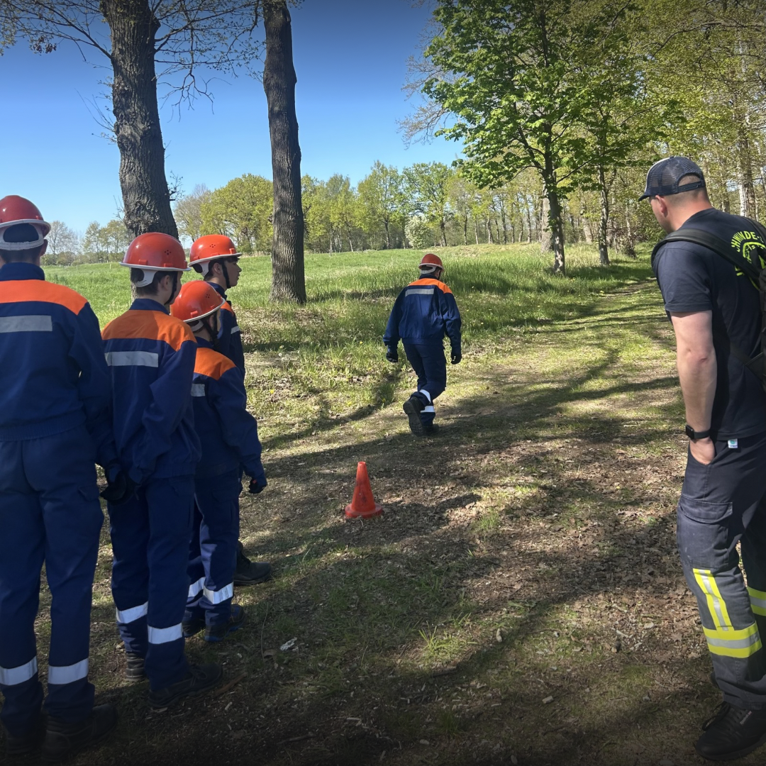 Kinder beim O-Marsch Handorf