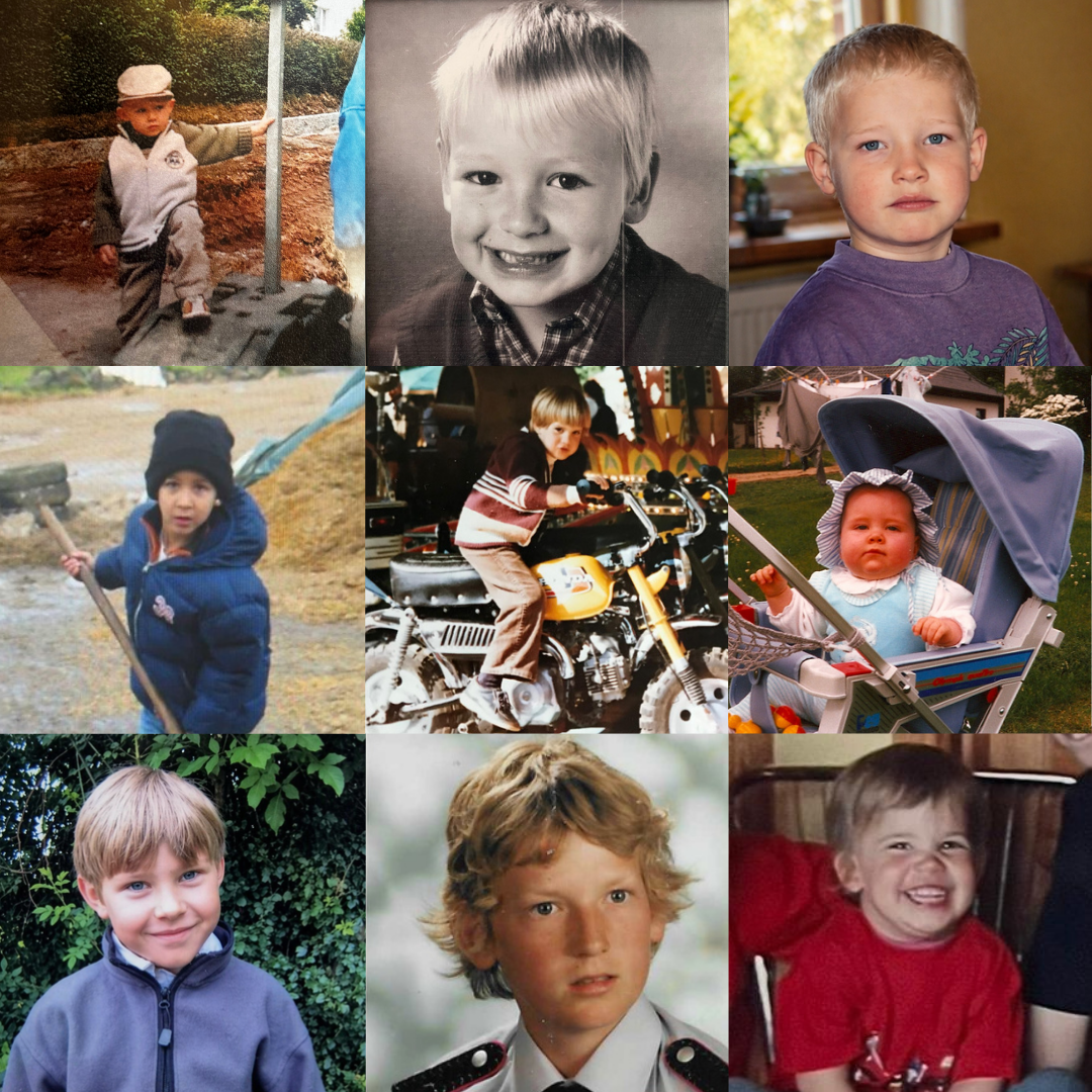 Collage Kinderbilder der FF Schwinde-Stove