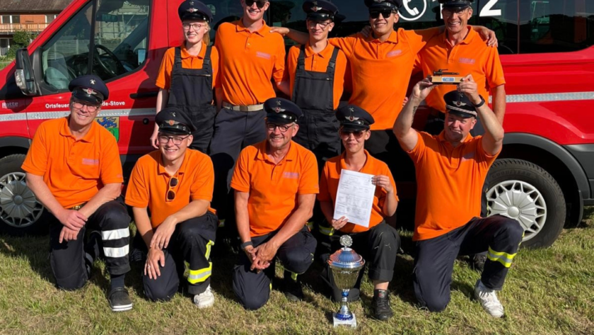 Die Leistungsvergleichseinheit der Feuerwehr Schwinde-Stove